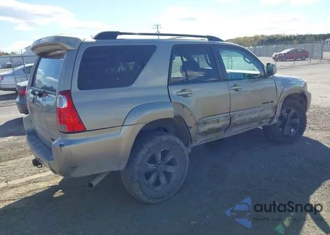 2007 Toyota 4Runner Limited V6 из США, поврежденный, VIN JTEBU17R070105926